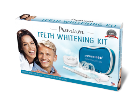 Dantų balinimo rinkinys namuose Premium Teeth Whitening Kit 